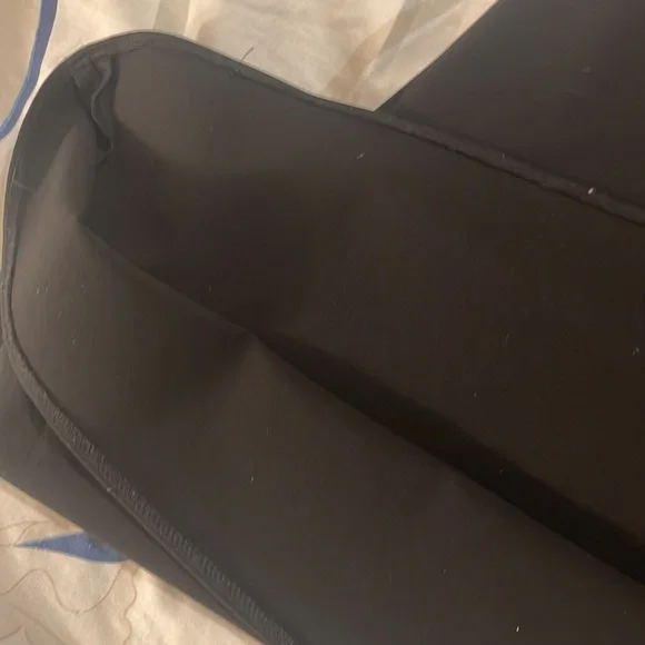 Jill Jill Stuart Dresses 4 Colorblock Plunge Gown Black/Ivory - Picture 10 of 11